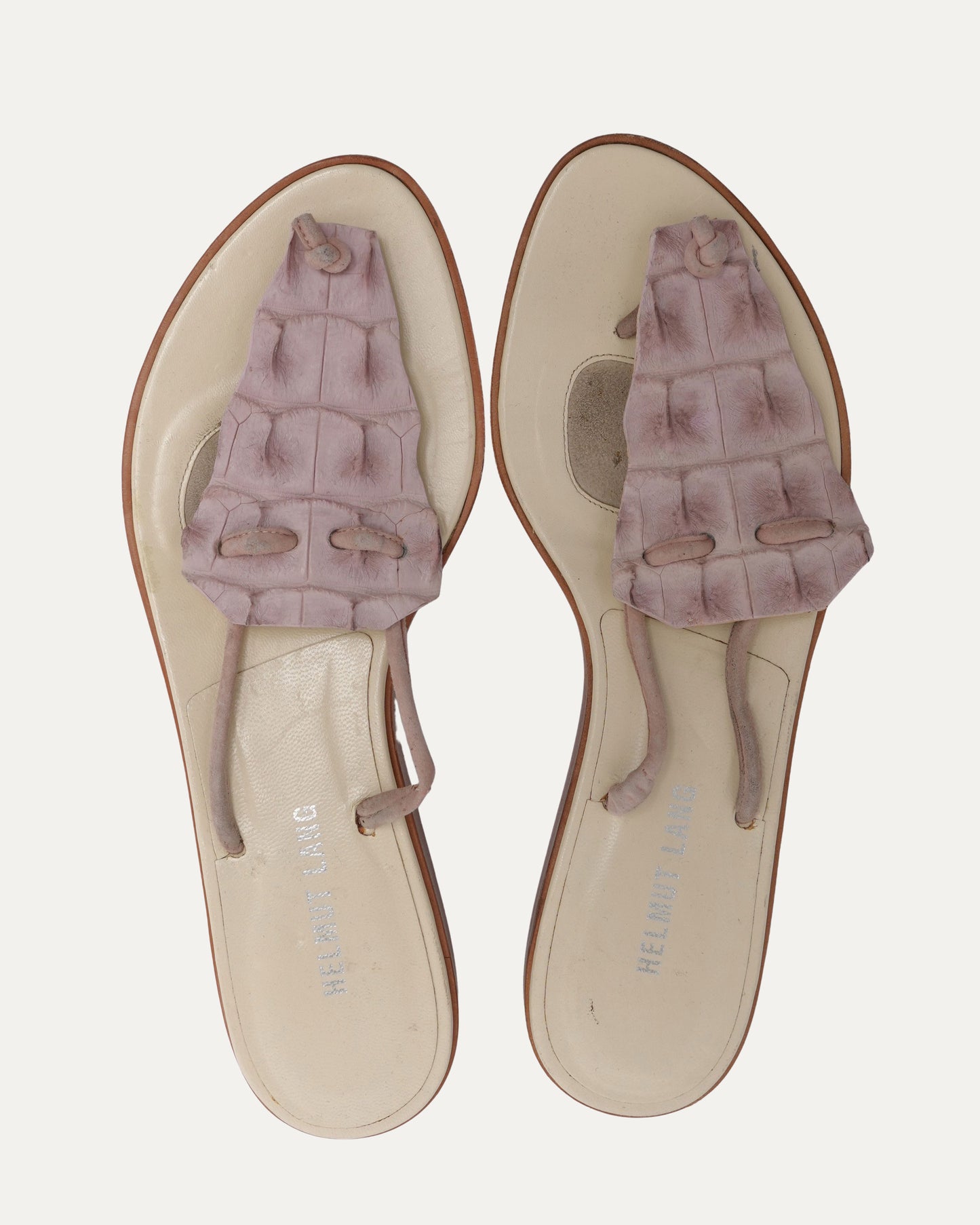 Crocodile Thong Flip Flops