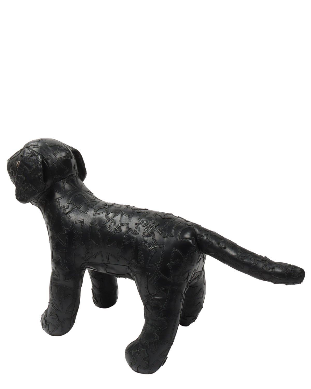 Leather Cross Patch Dog