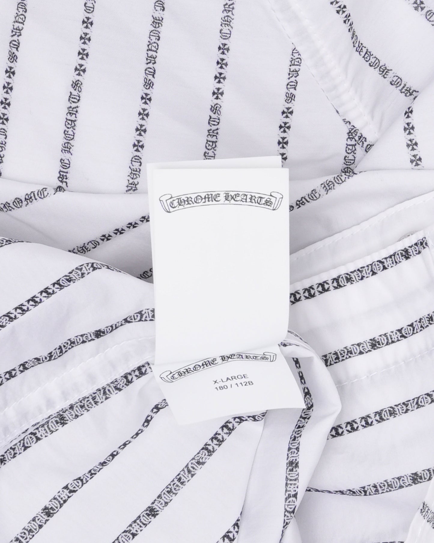 Spellout Pinstripe Shirt