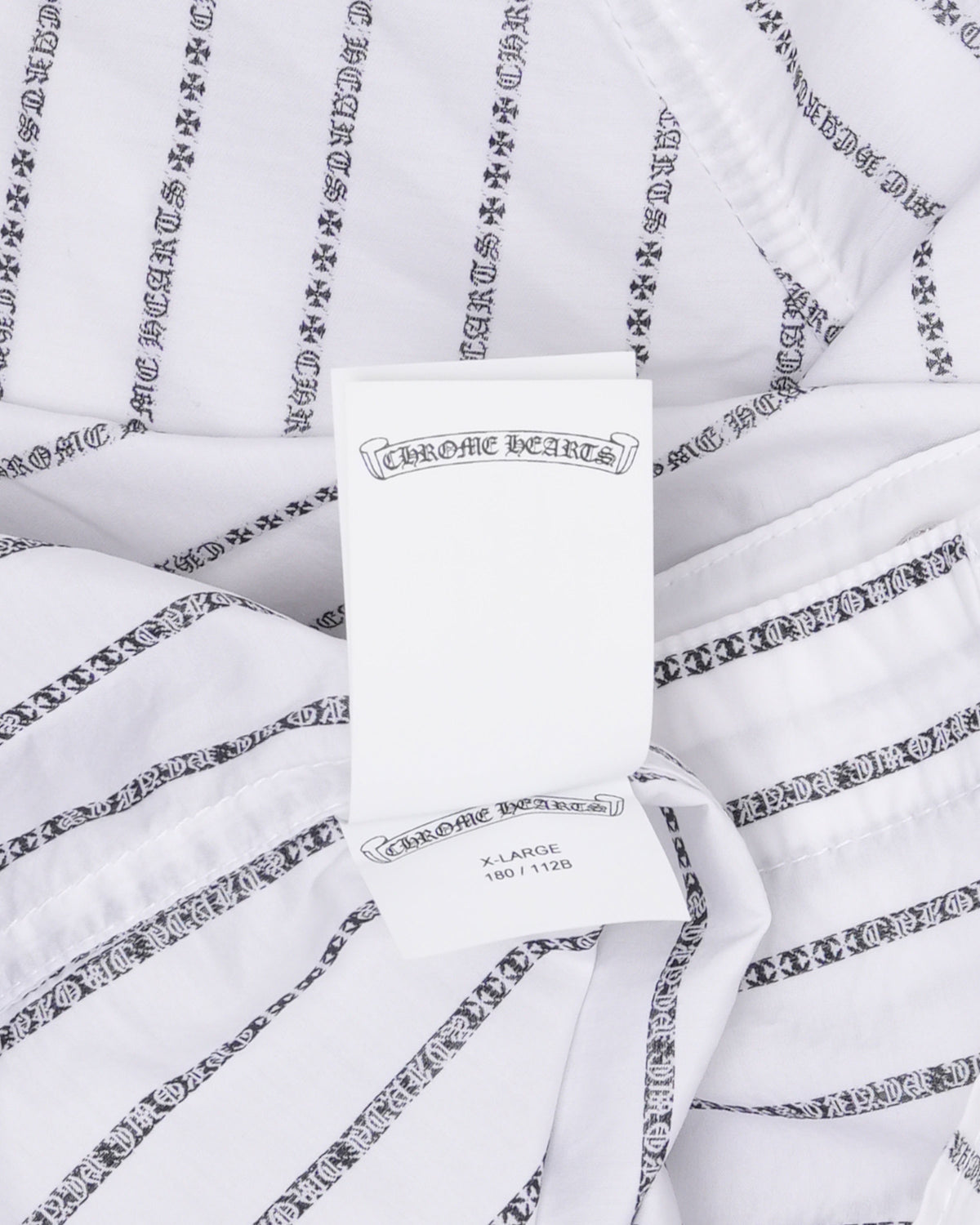 Spellout Pinstripe Shirt
