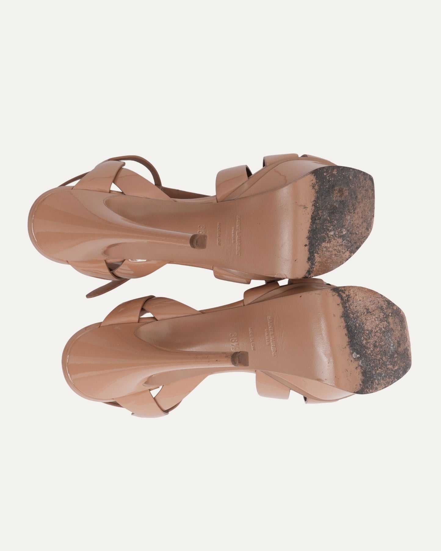 Patent Leather Tribute Sandals
