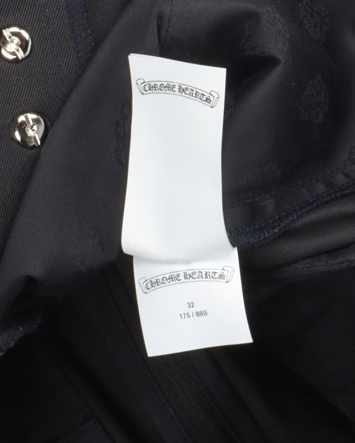 Multicolor Cross Patch Chino Pants