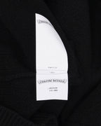 Cross Patch Cashmere Hooded Sweater