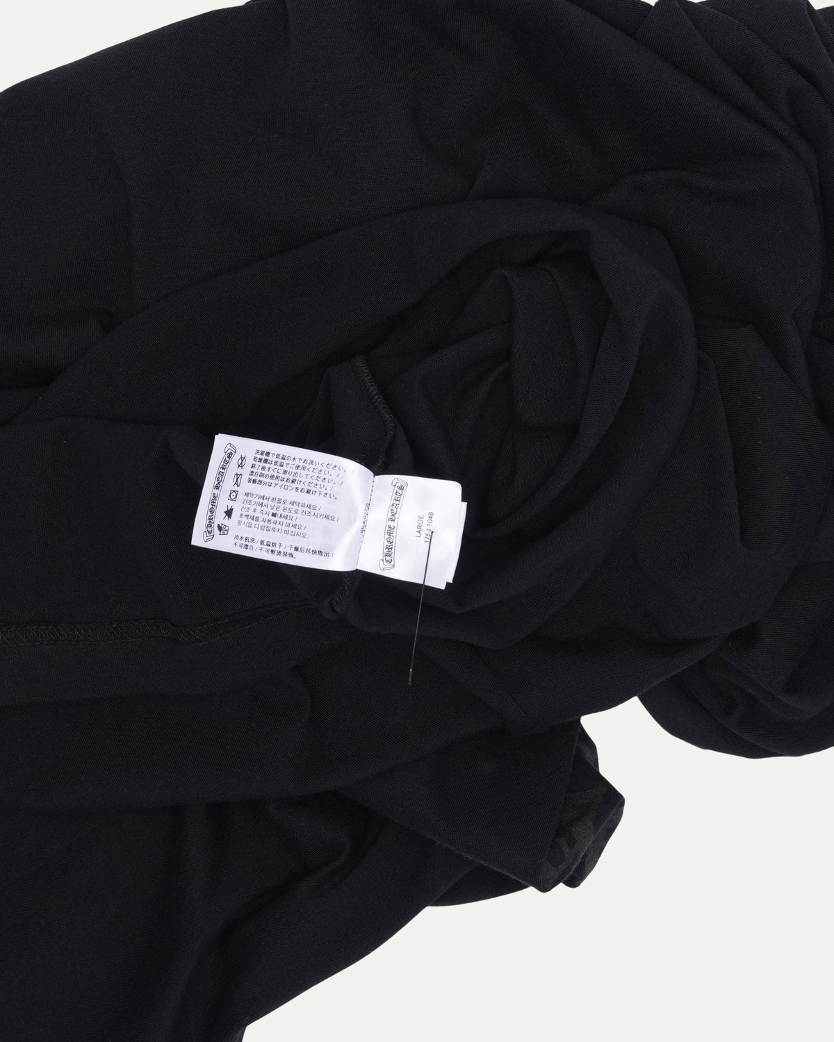 Tonal Neck Logo Long Sleeve Pocket T-Shirt
