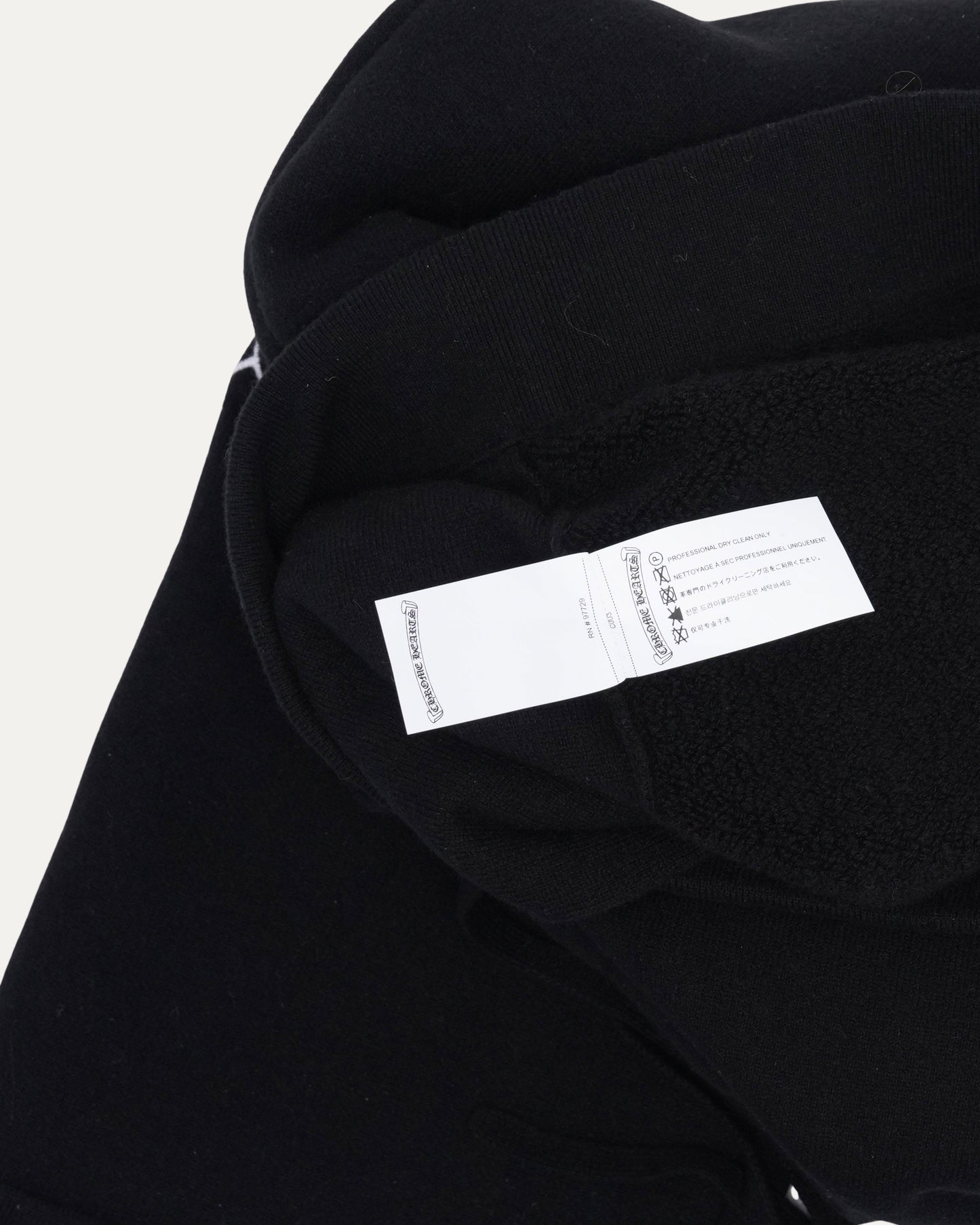 Cashmere Floral Cross Sweatpants