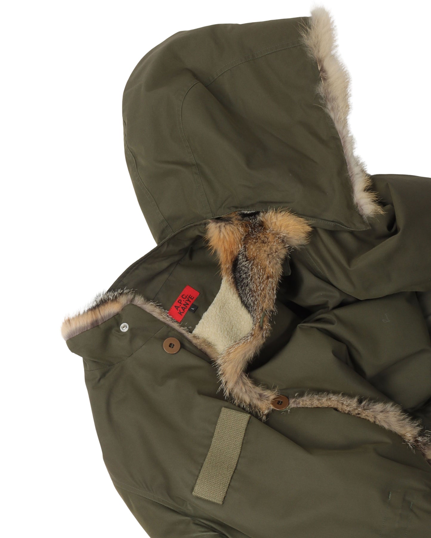 Kanye West Fox Fur Parka