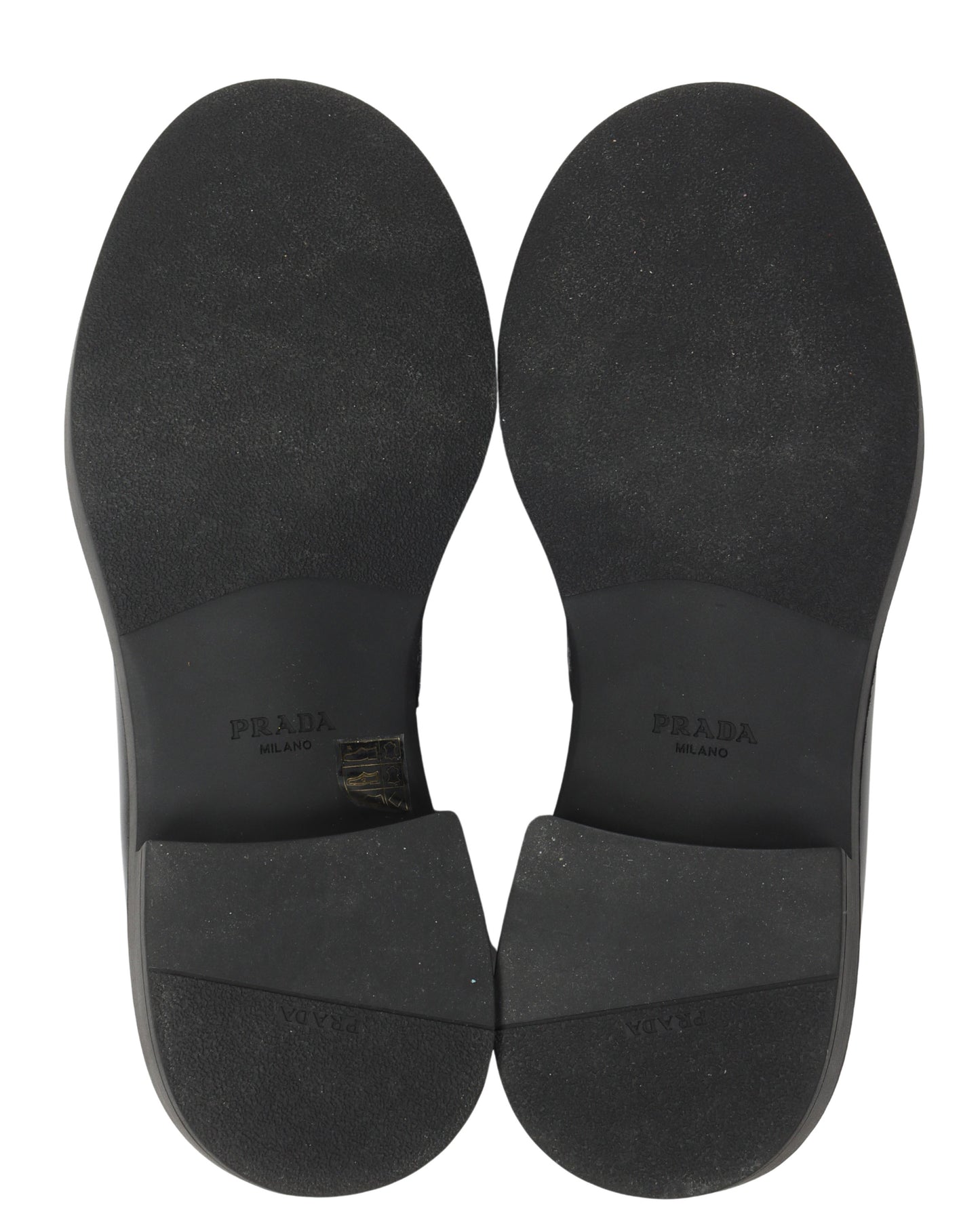 Brushed Leather Loafers