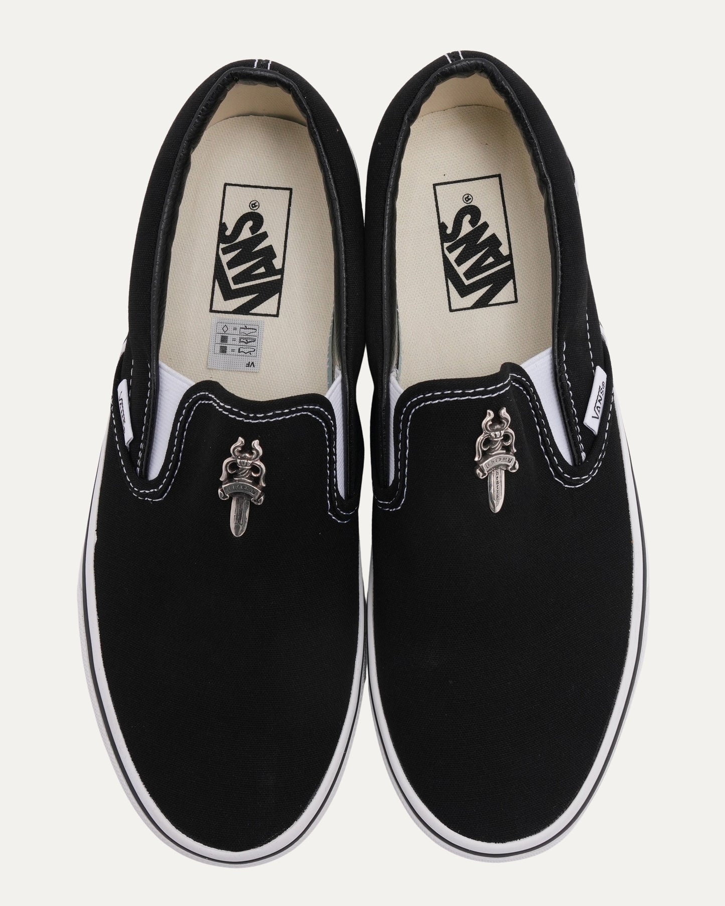 Vans Dagger Embellished Slip On Sneakers