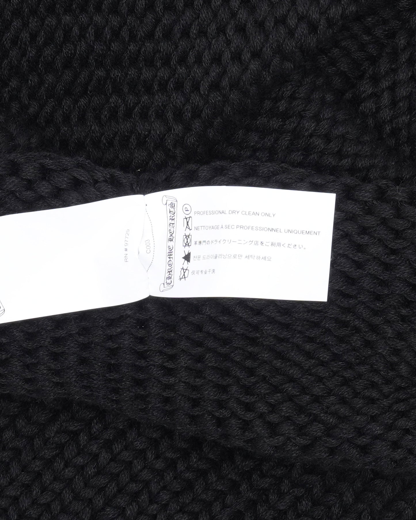 Cashmere Cross Patch Rollneck Sweater