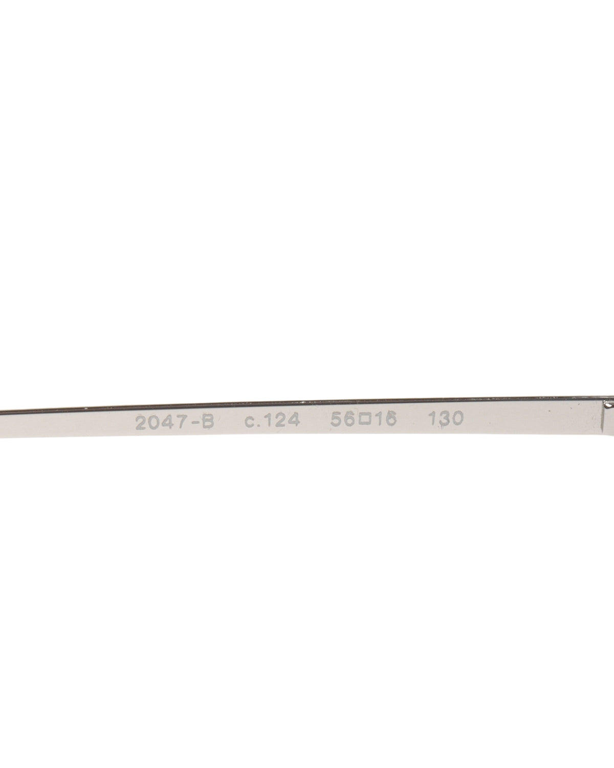 Vintage Diamond Rimless Square Sunglasses