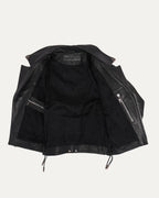 Fleur Embellished JJ Dean Leather Jacket