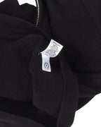 Vintage Cross Patch Sleeveless Zip-Up Hoodie