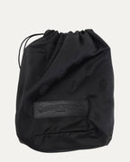 Suede Vine Dagger Crossbody Pouch
