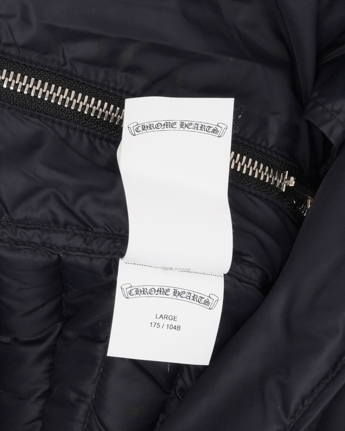 Cross Patch Nylon Insulated Shirt Jacket