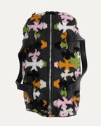 Multicolor Cross Patch Duffle Bag