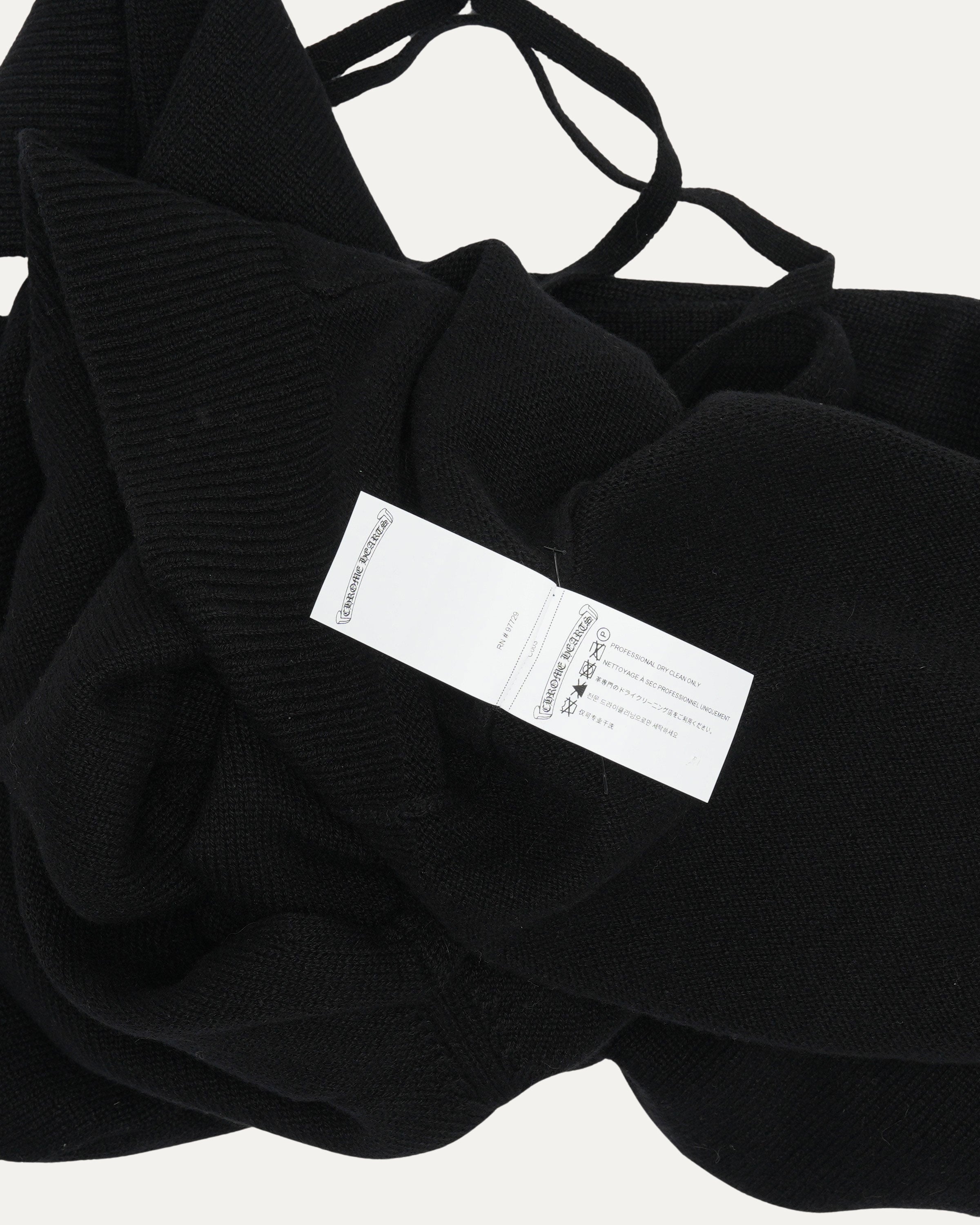 Cashmere Cross Patch Hoodie