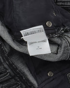 Multicolor Cross Patch Jeans