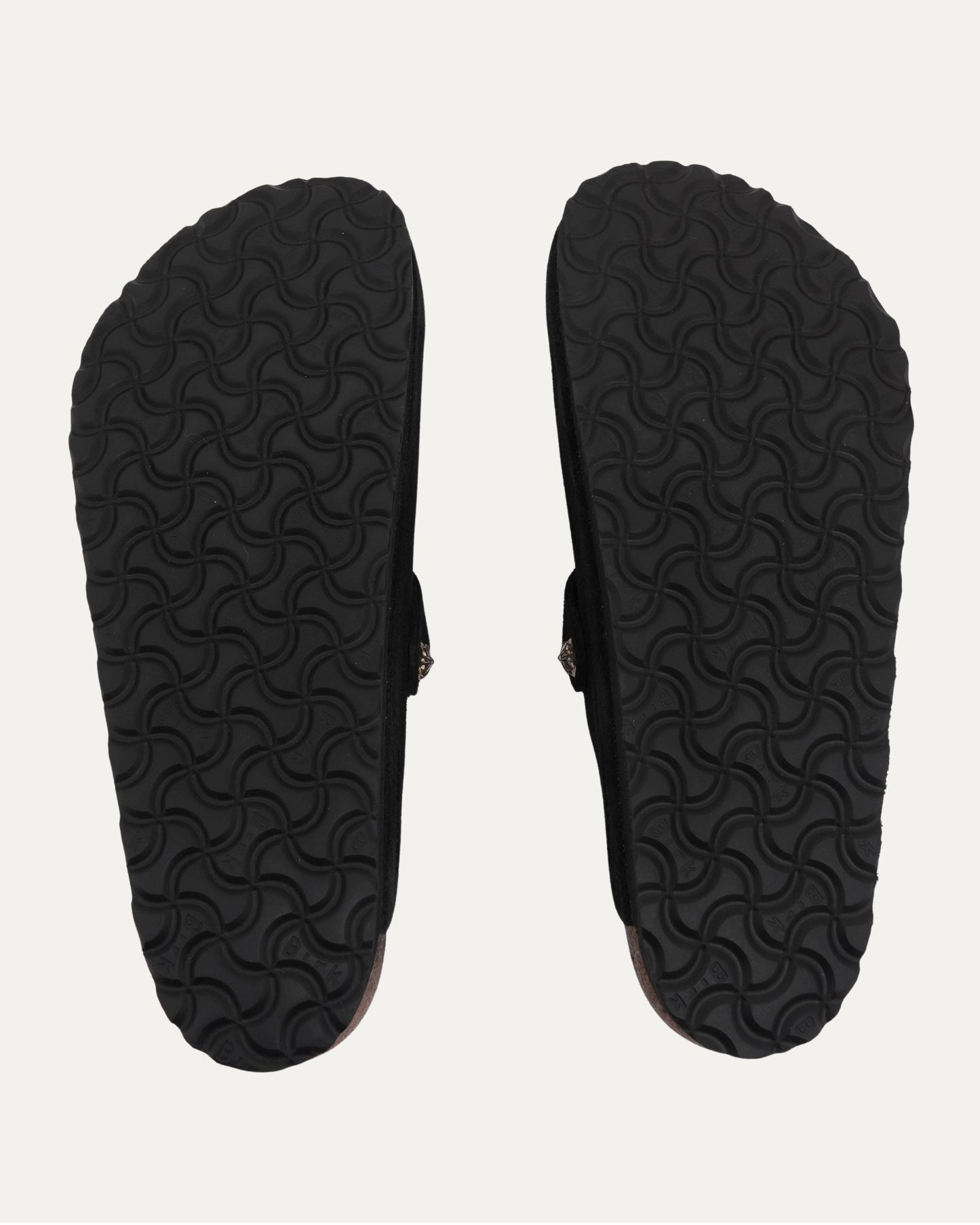 Dagger Embellished Birkenstock Boston Suede Mule