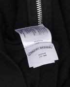 Paris Exclusive Beaded Horseshoe Logo Thermal Zip Up Hoodie