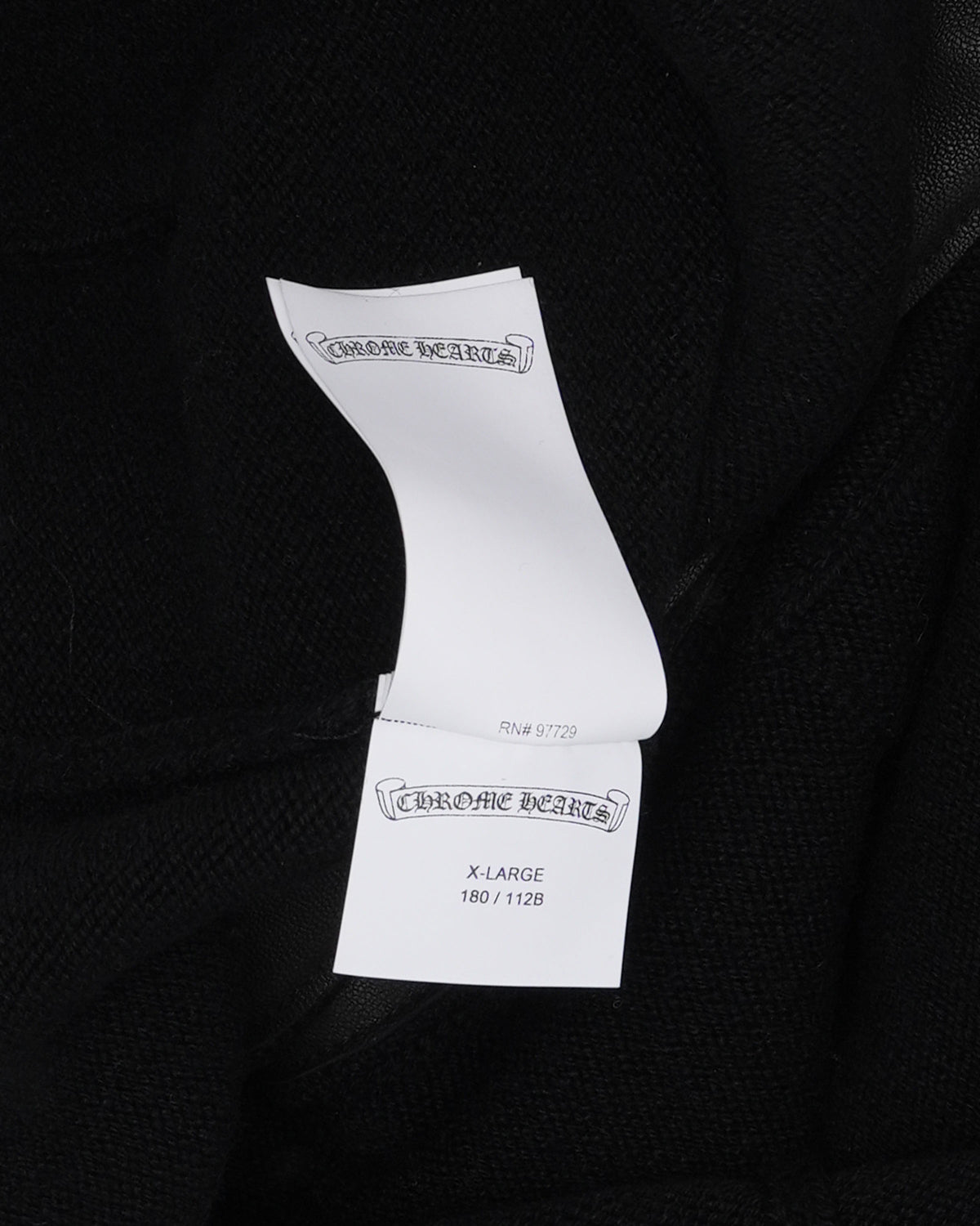 Cross Patch Cashmere Blend Knit Jacket