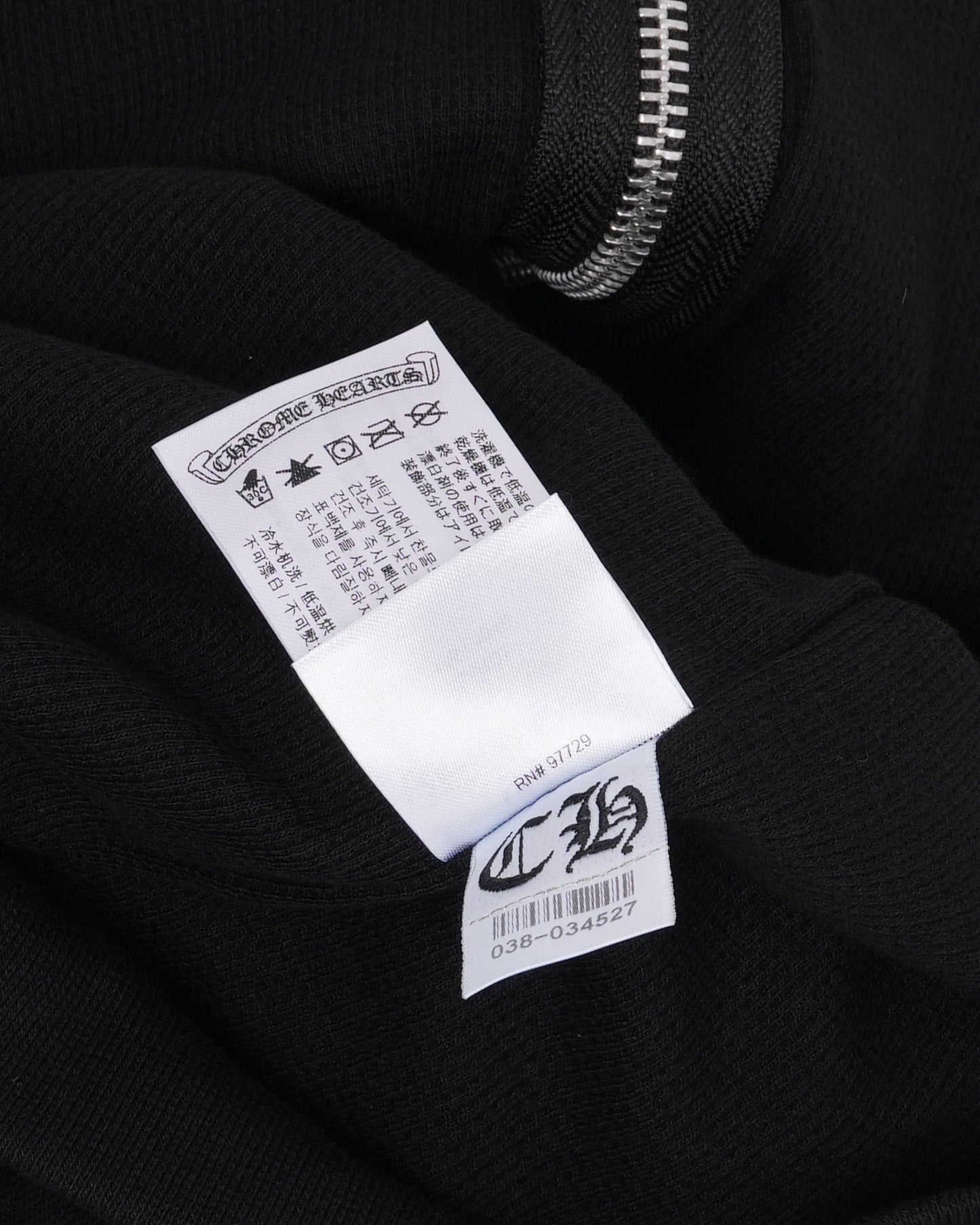 Thermal Lined Horseshoe Logo Zip Hoodie