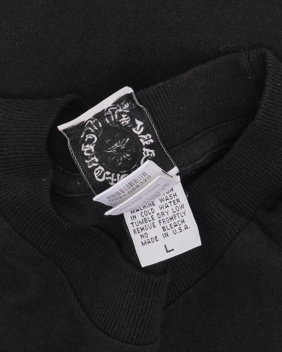 Vintage Vertical Logo Star Pocket T-Shirt