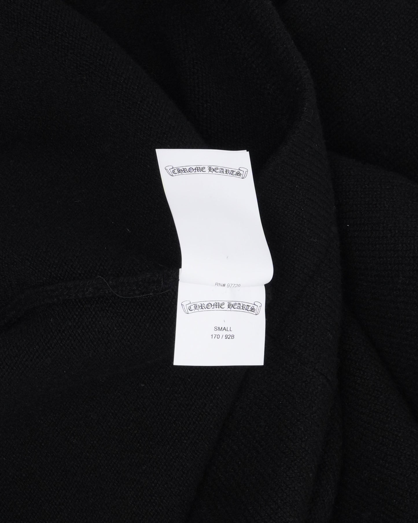 Cemetery Cross Patch Cashmere Sweater