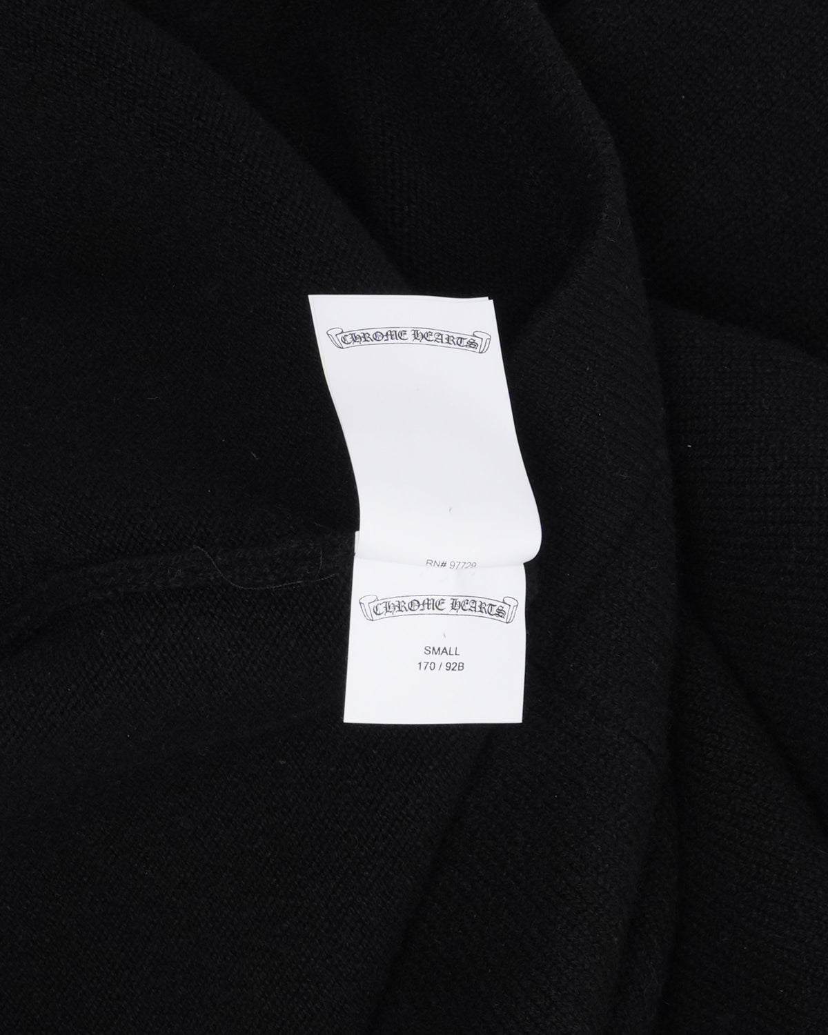 Cemetery Cross Patch Cashmere Sweater