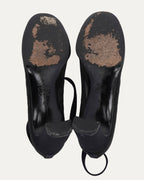 Lace Heels with Ribbon