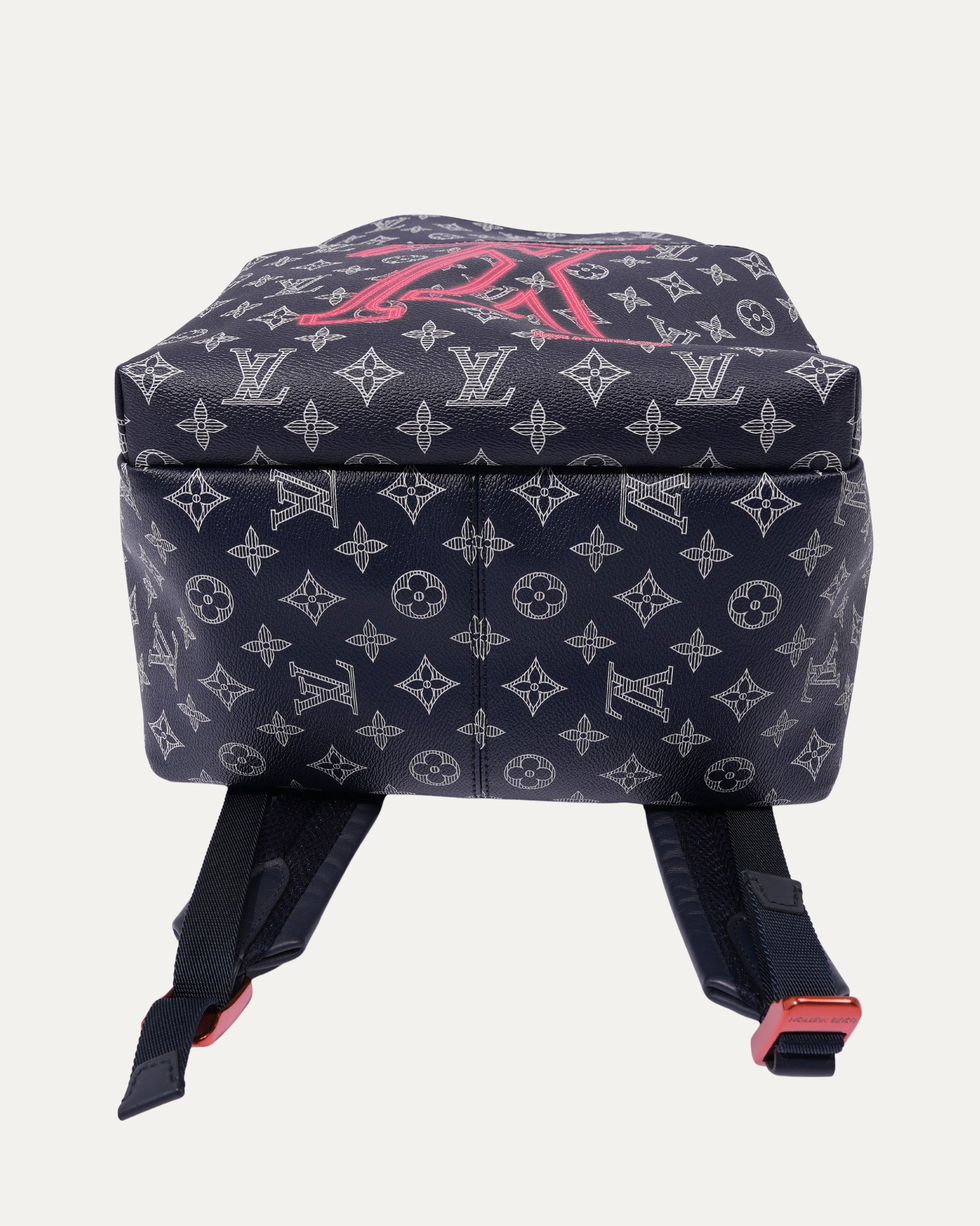 louis vuitton apollo backpack upside down logo Navy & White Monogram Created for the Mens 2018 Fall Pre Backpack Monogram Apollo Backpack Louis