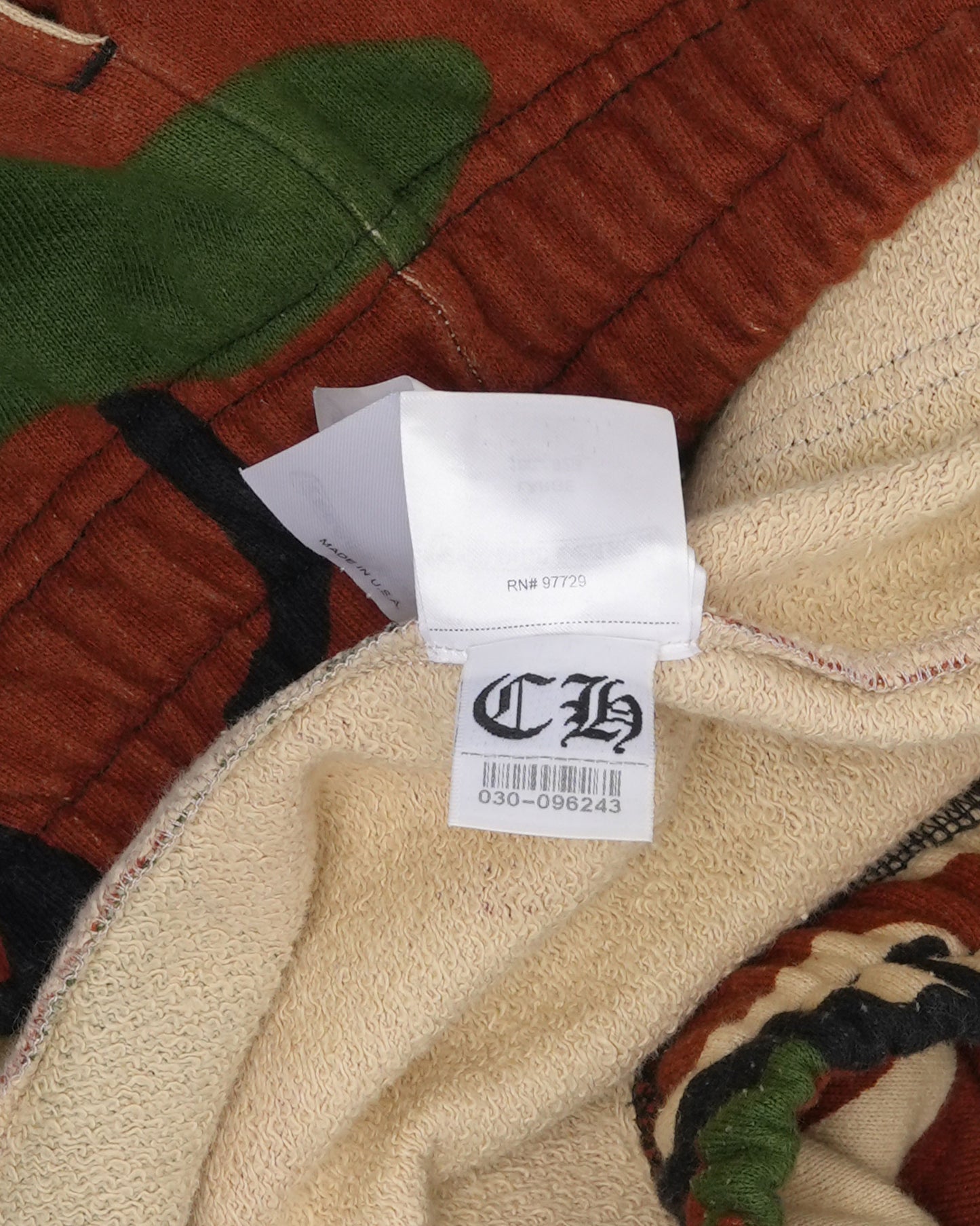 Matty Boy Camouflage Caution Cargo Sweatpants