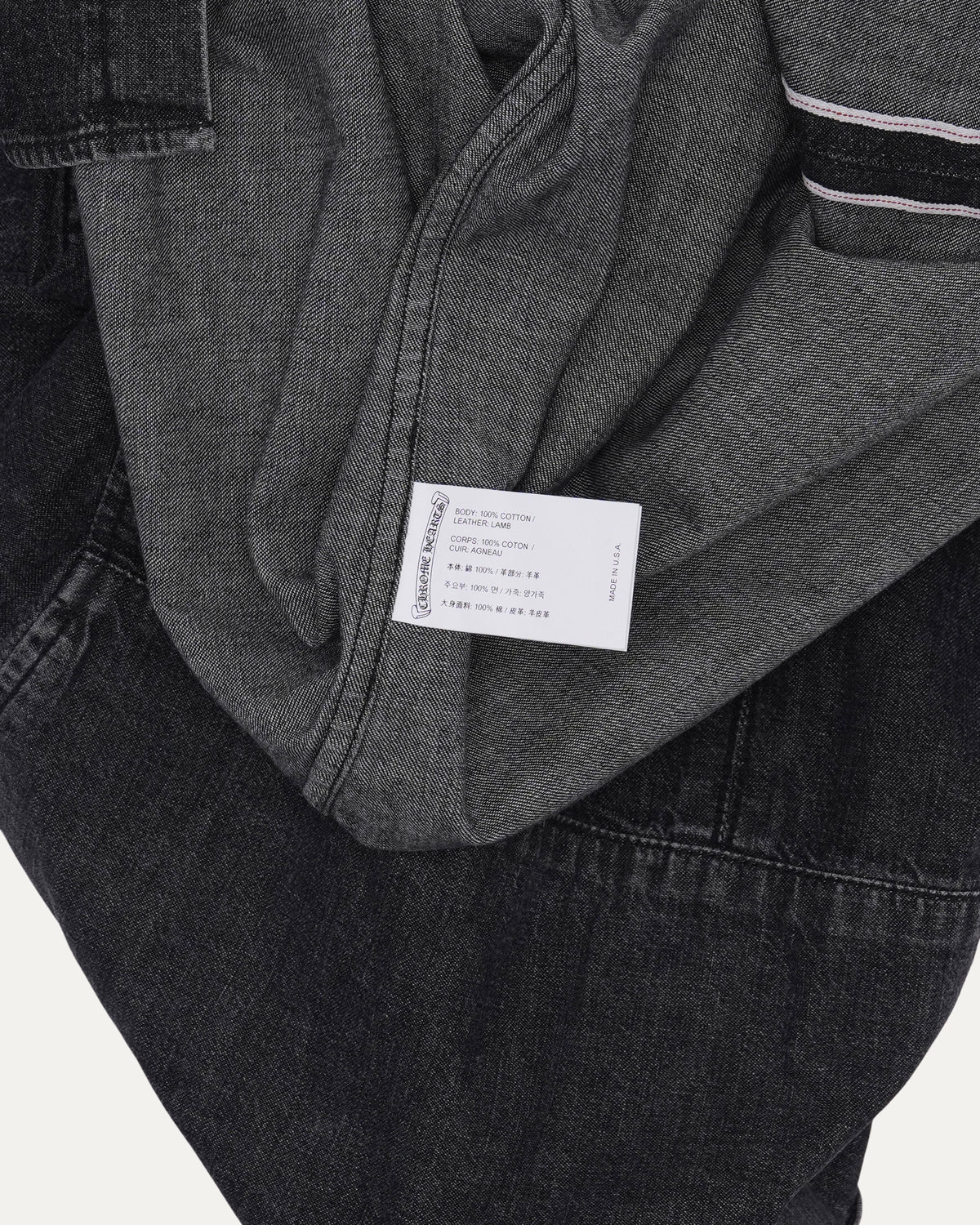 Cross Patch Denim Shirt