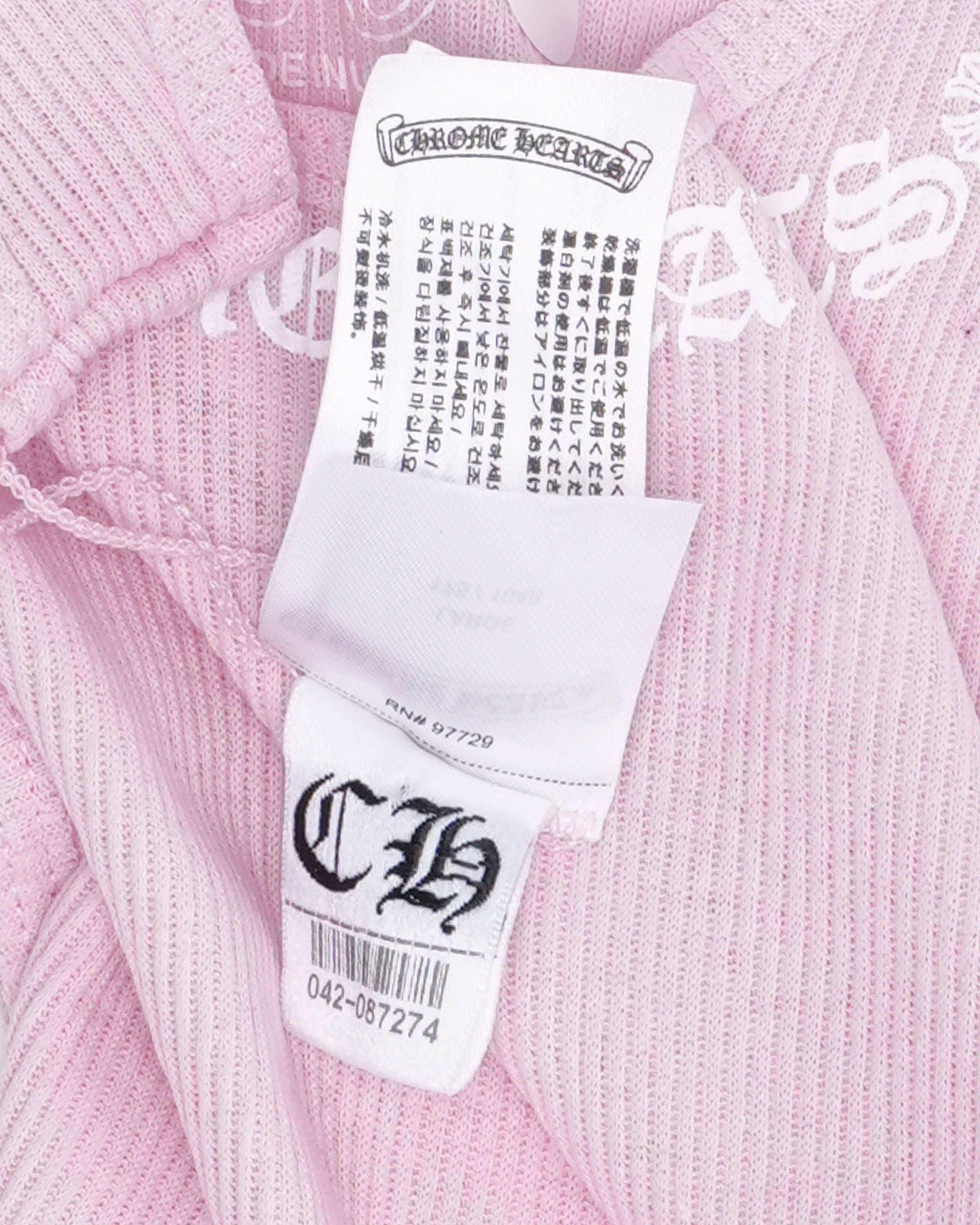 Chrome Hearts リブタンク LoveYou 新品 すり替え防止タグ Chrome Hearts Love You Neck Logo Tank Top – Justin Reed