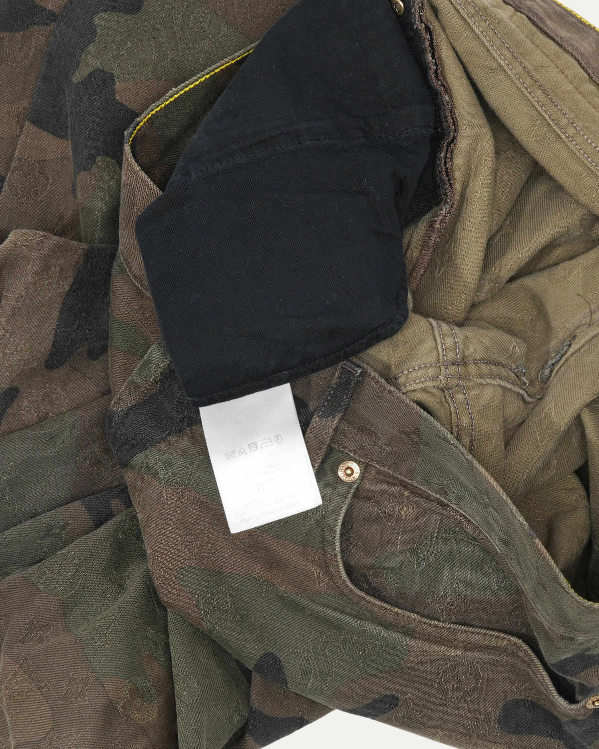 Supreme Jacquard Camouflage Monogram Jeans