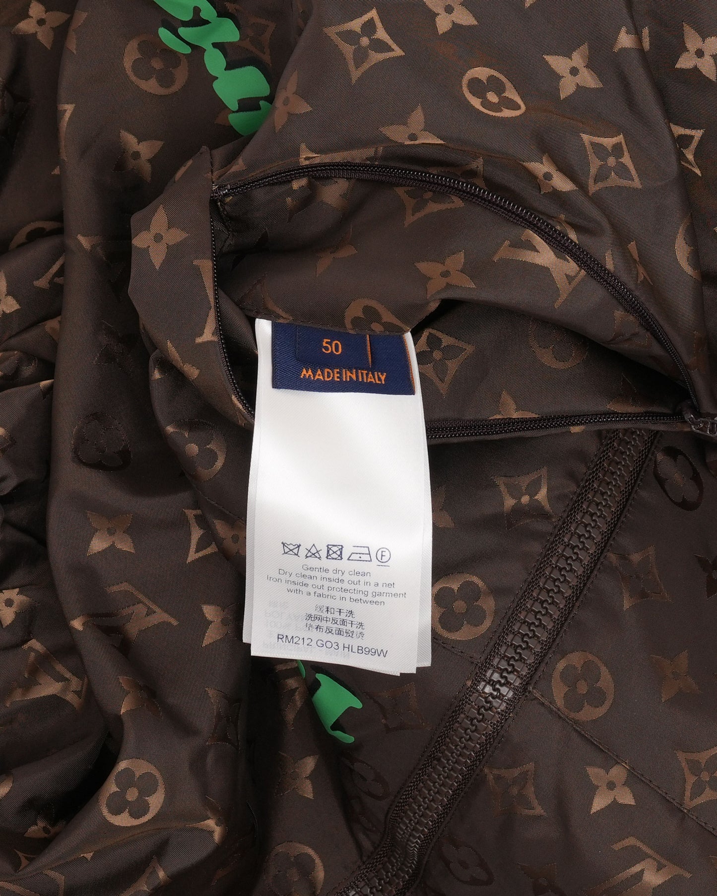 Tourist vs. Purist Monogram Windbreaker