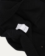 Pony Hair Cross Patch Hooded Sweater