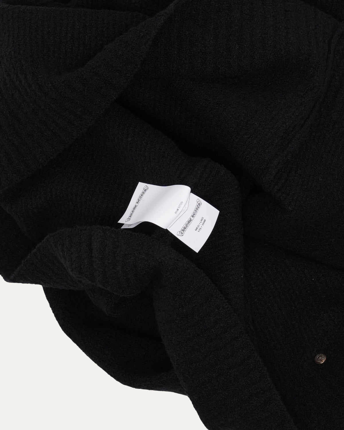 Pony Hair Cross Patch Hooded Sweater