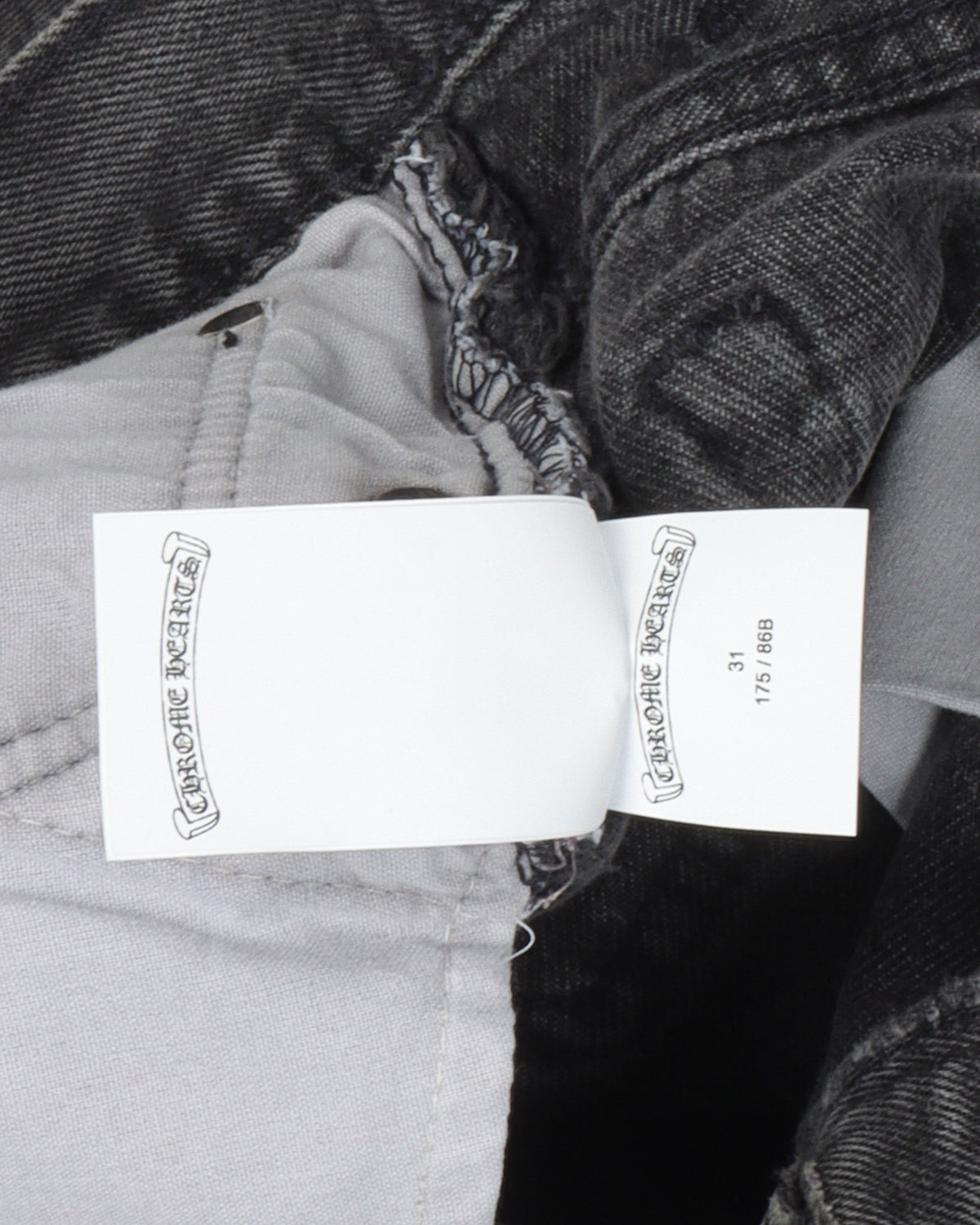 Online Exclusive Cross Patch Stencil Jeans