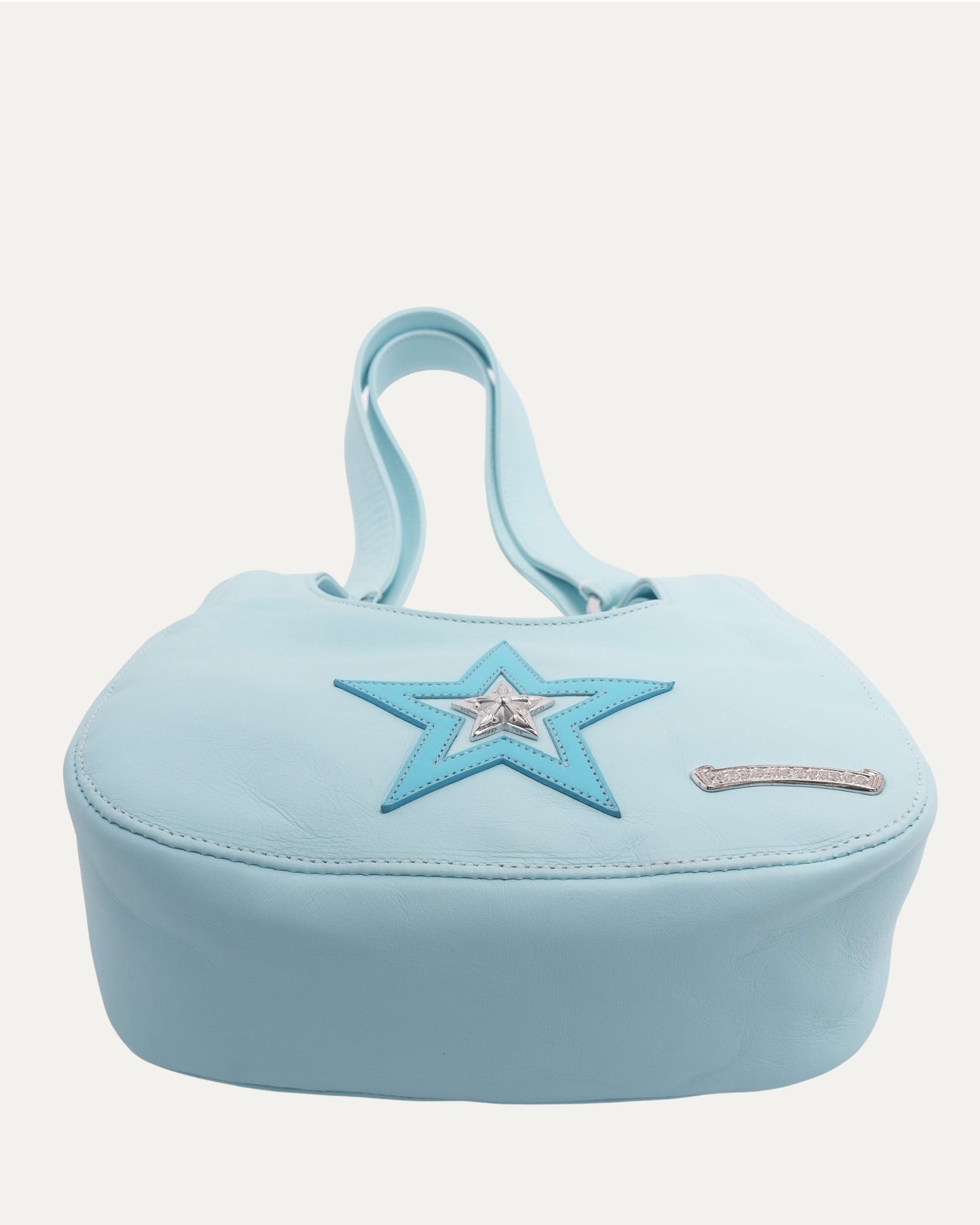 Star Embellished Nip & Tuck Hobo Bag