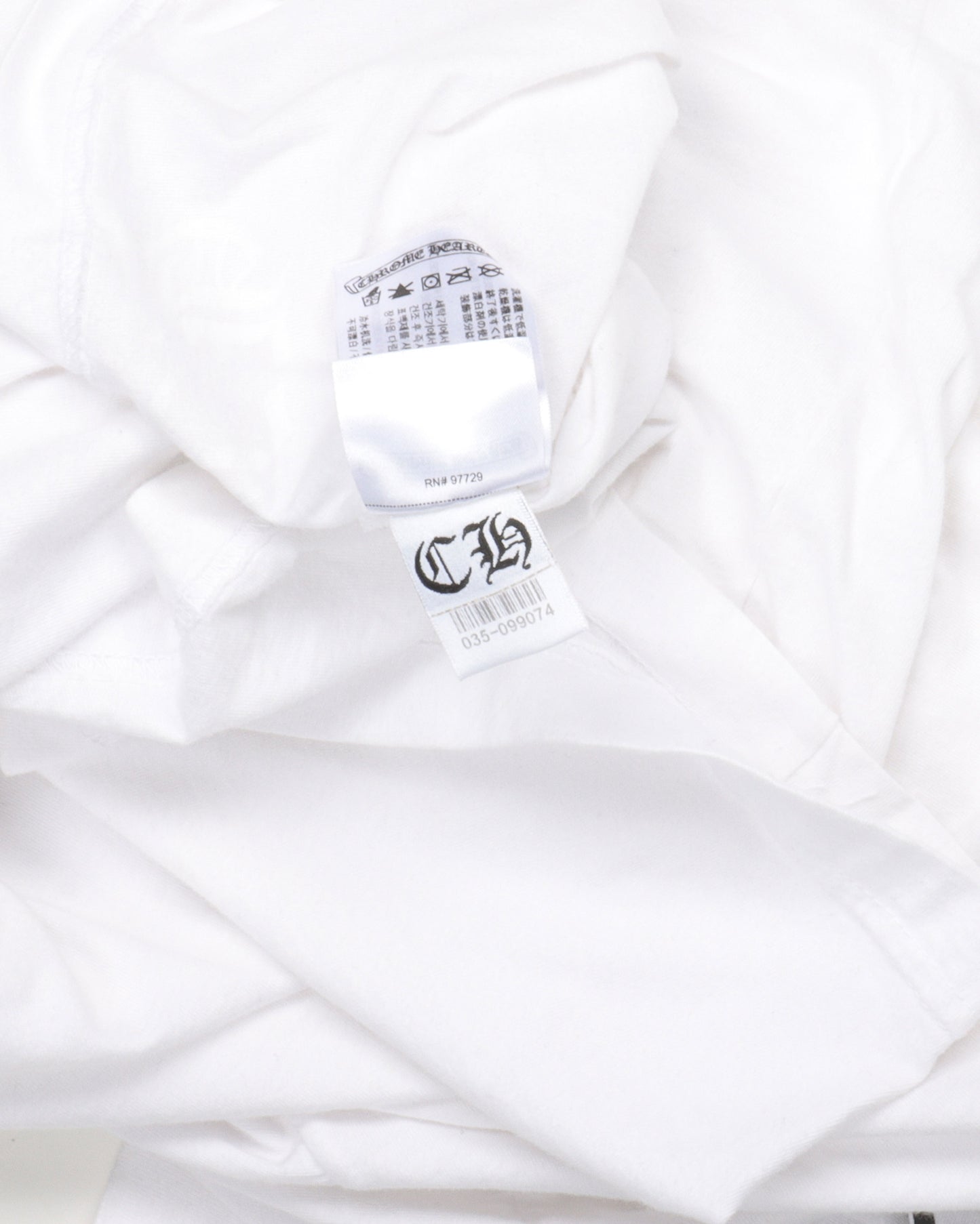 Horseshoe Logo Floral Long Sleeve Pocket T-Shirt