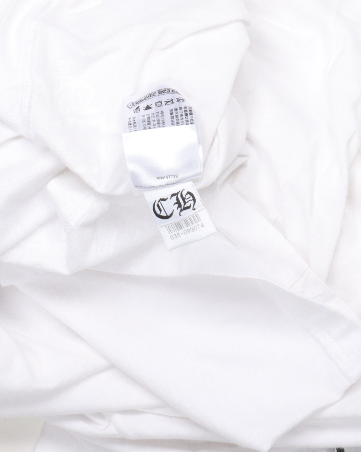 Horseshoe Logo Floral Long Sleeve Pocket T-Shirt