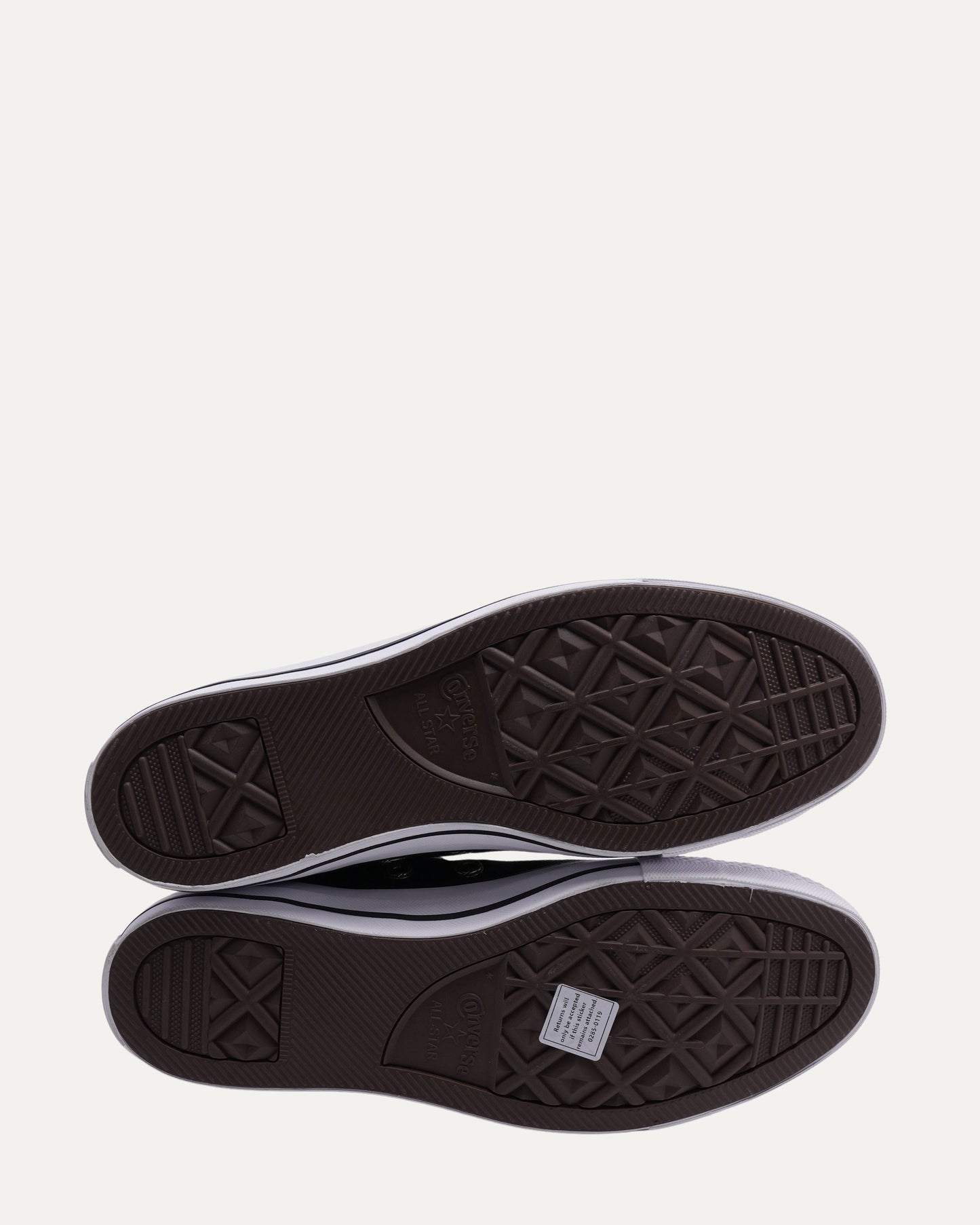 Leather Cross Patch Converse Chuck Taylors