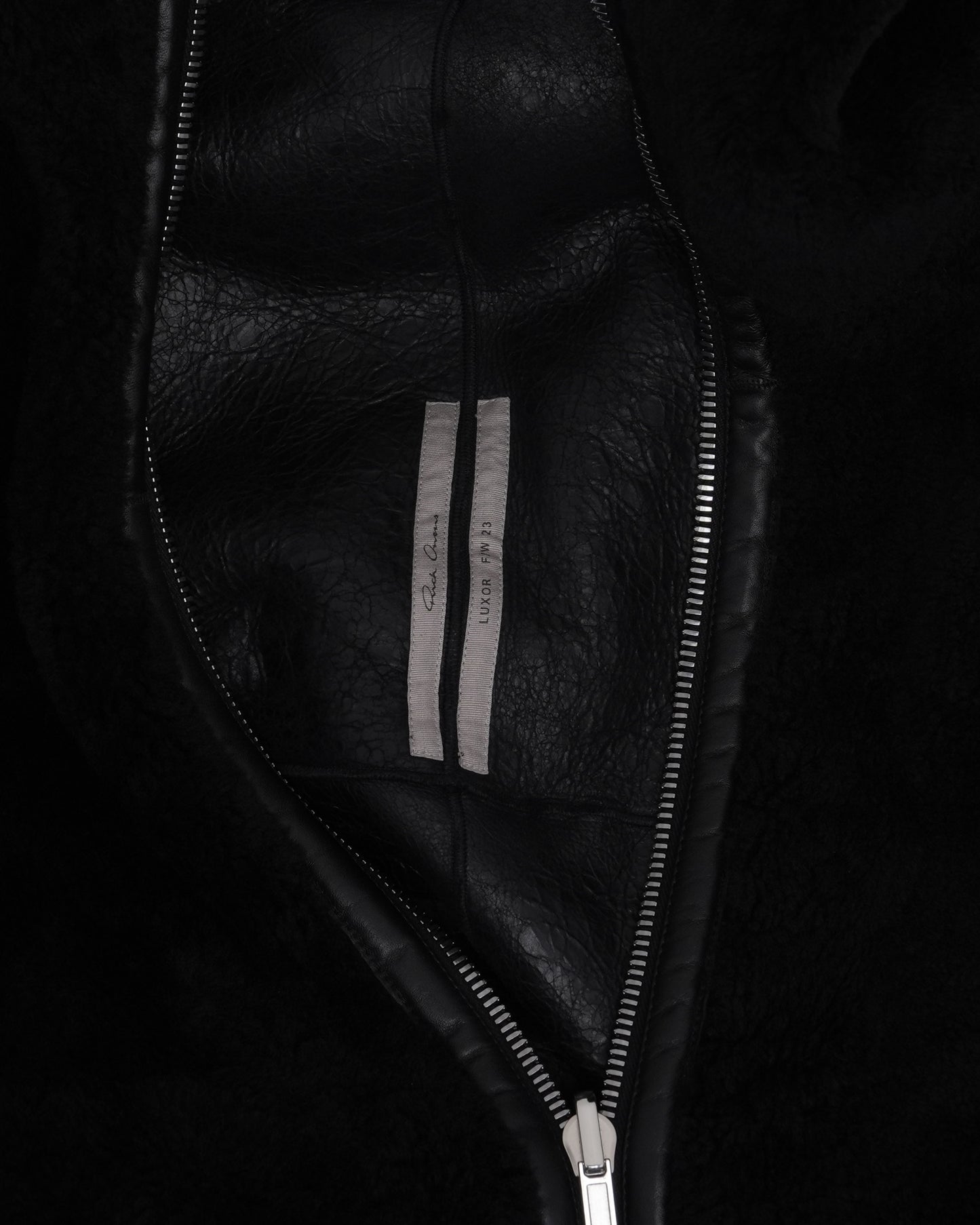 FW23 Luxor Reversible Shearling Hooded Jacket
