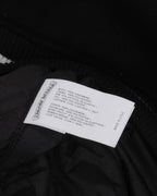 Cashmere and Leather Varsity Chicken Jacket