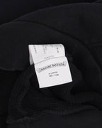 Embroidered Vertical Logo Hoodie