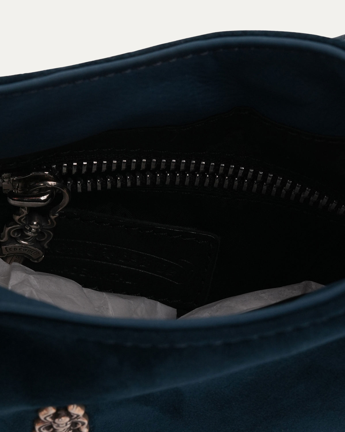Dagger Embellished Suede Viv Bag