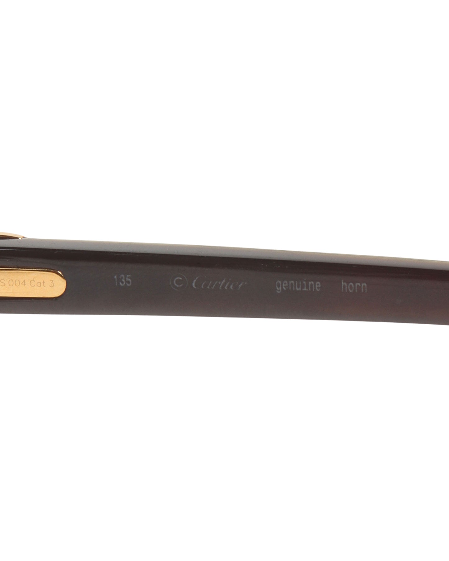 C Decor Black Buffalo Horn Men's Sunglasses