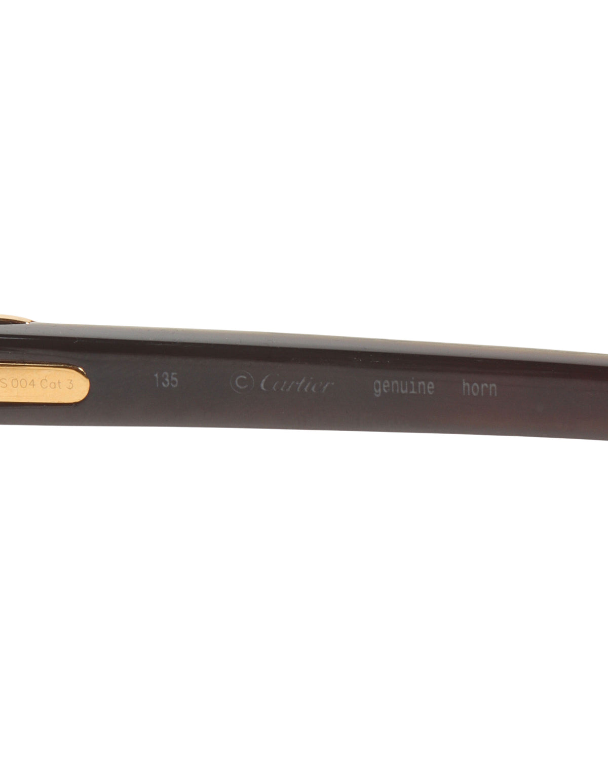 C Decor Black Buffalo Horn Men's Sunglasses