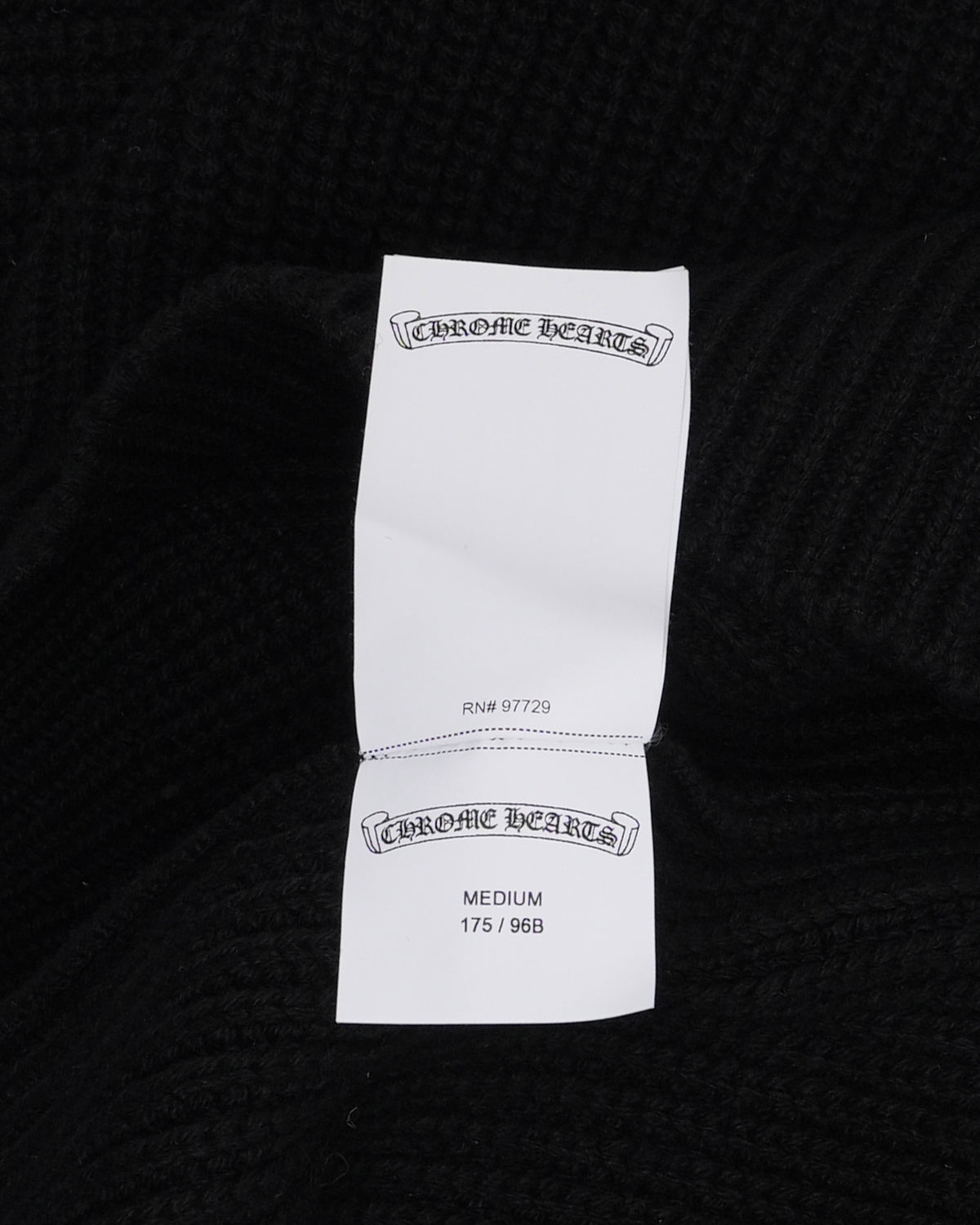 Cashmere Cross Patch Quarter Zip Sweater