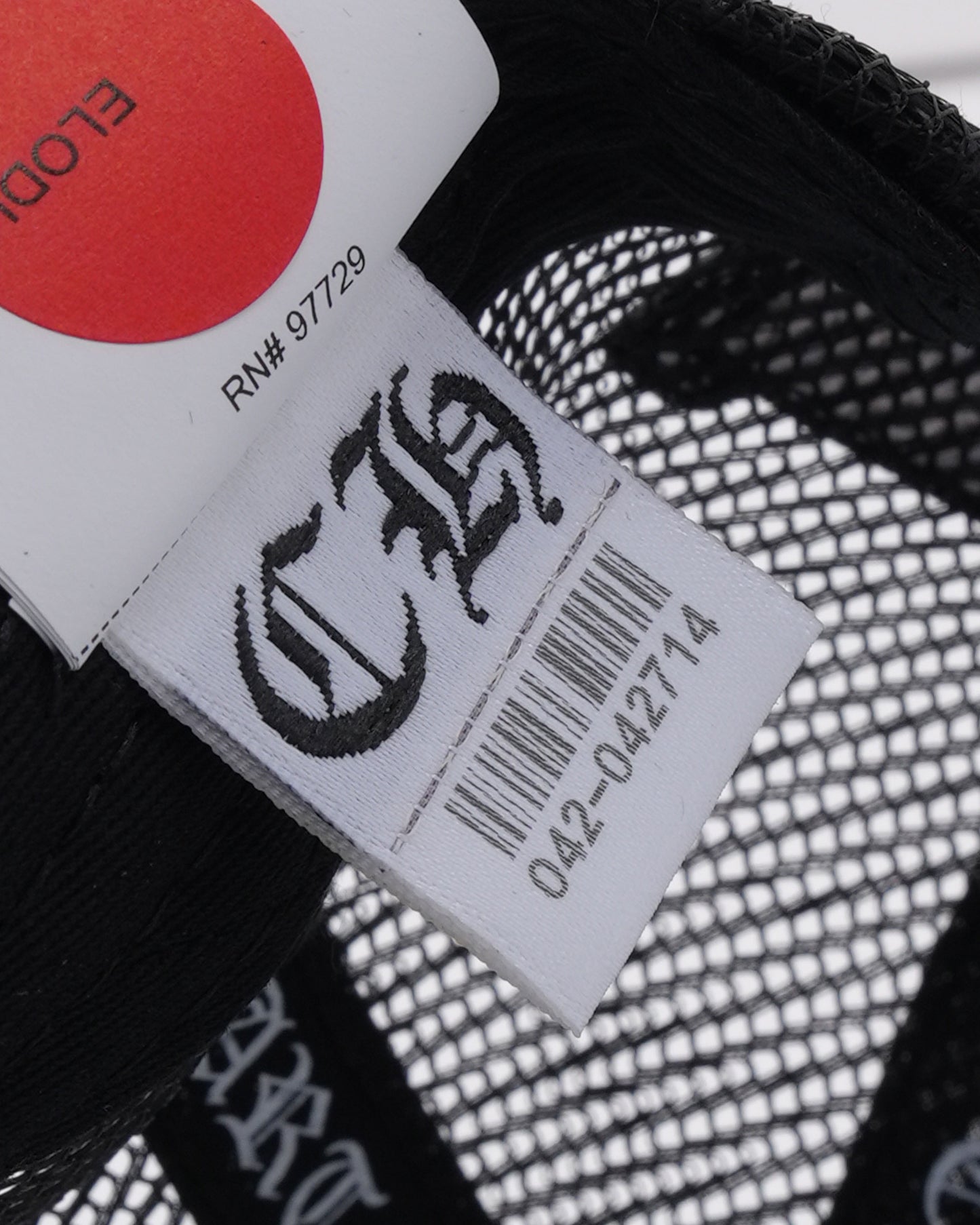 Cemetery Cross Patch Trucker Hat